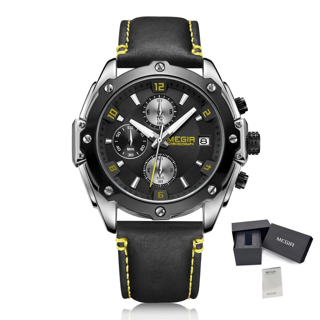 Apex Hex Chronograph Men's Sport Watch | Noventra Chroniq