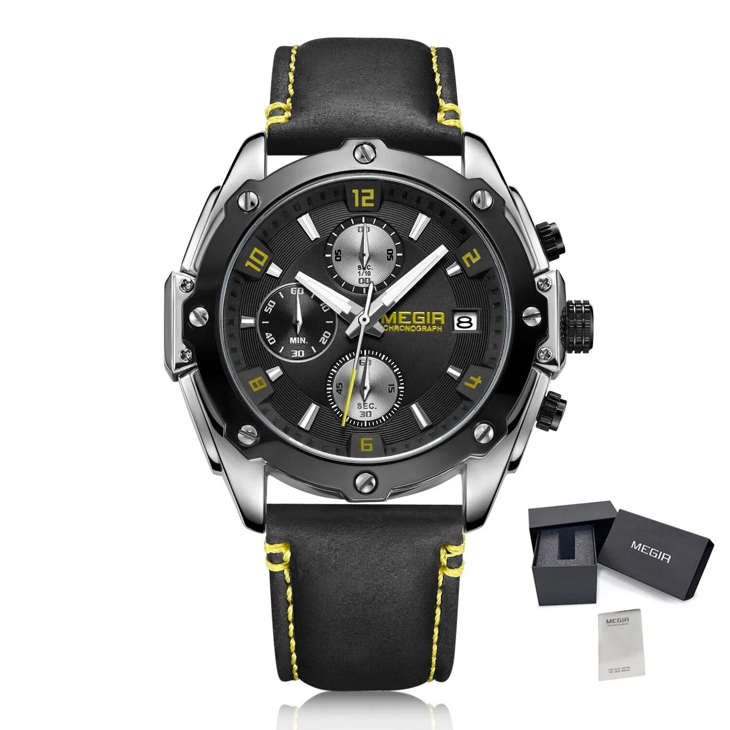 Apex Hex Chronograph Men's Sport Watch | Noventra Chroniq