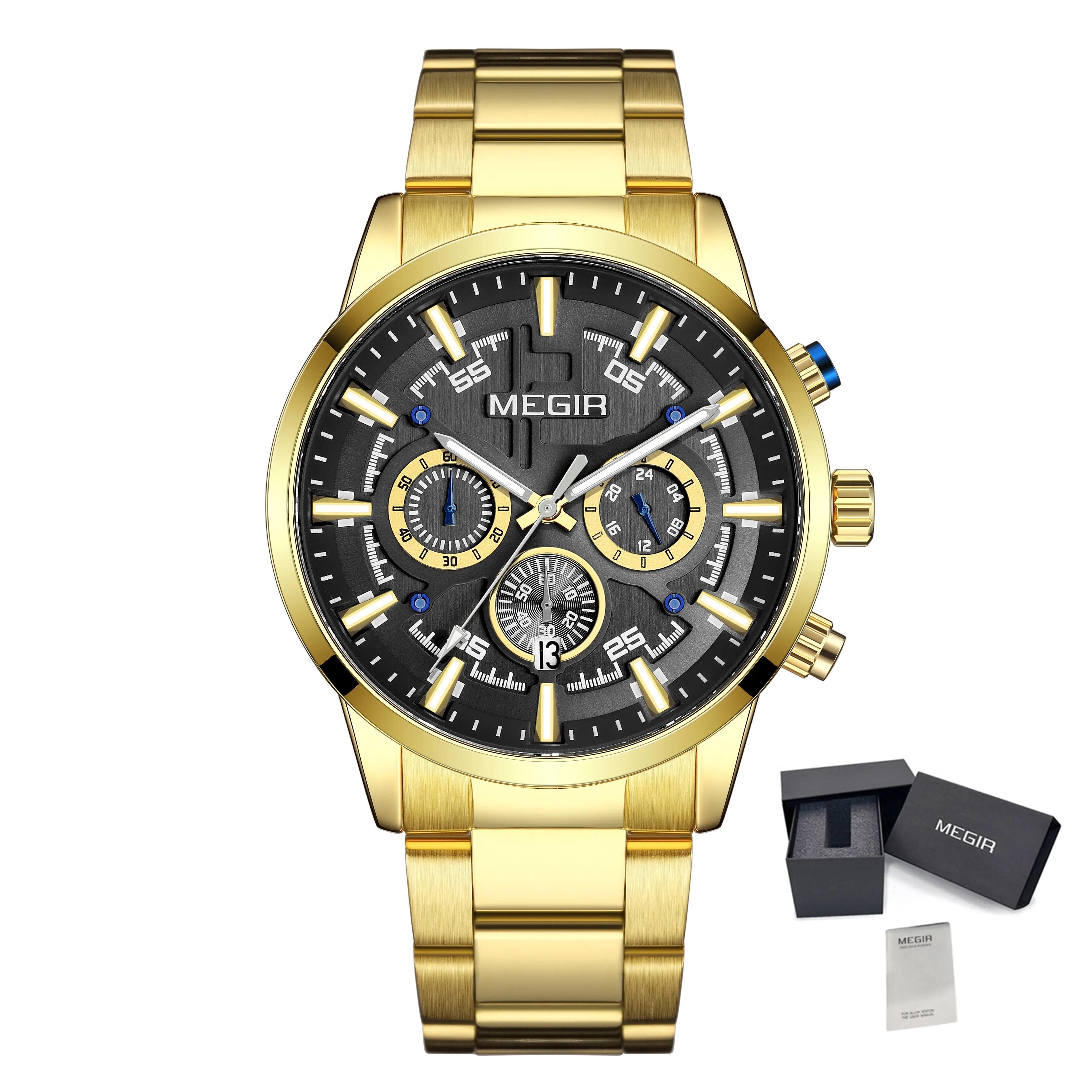 Vantage Chronograph Men's Quartz Watch | Noventra Chroniq