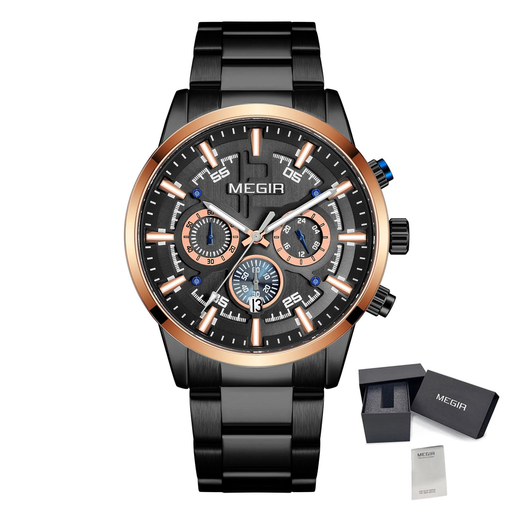 Vantage Chronograph Men's Quartz Watch | Noventra Chroniq