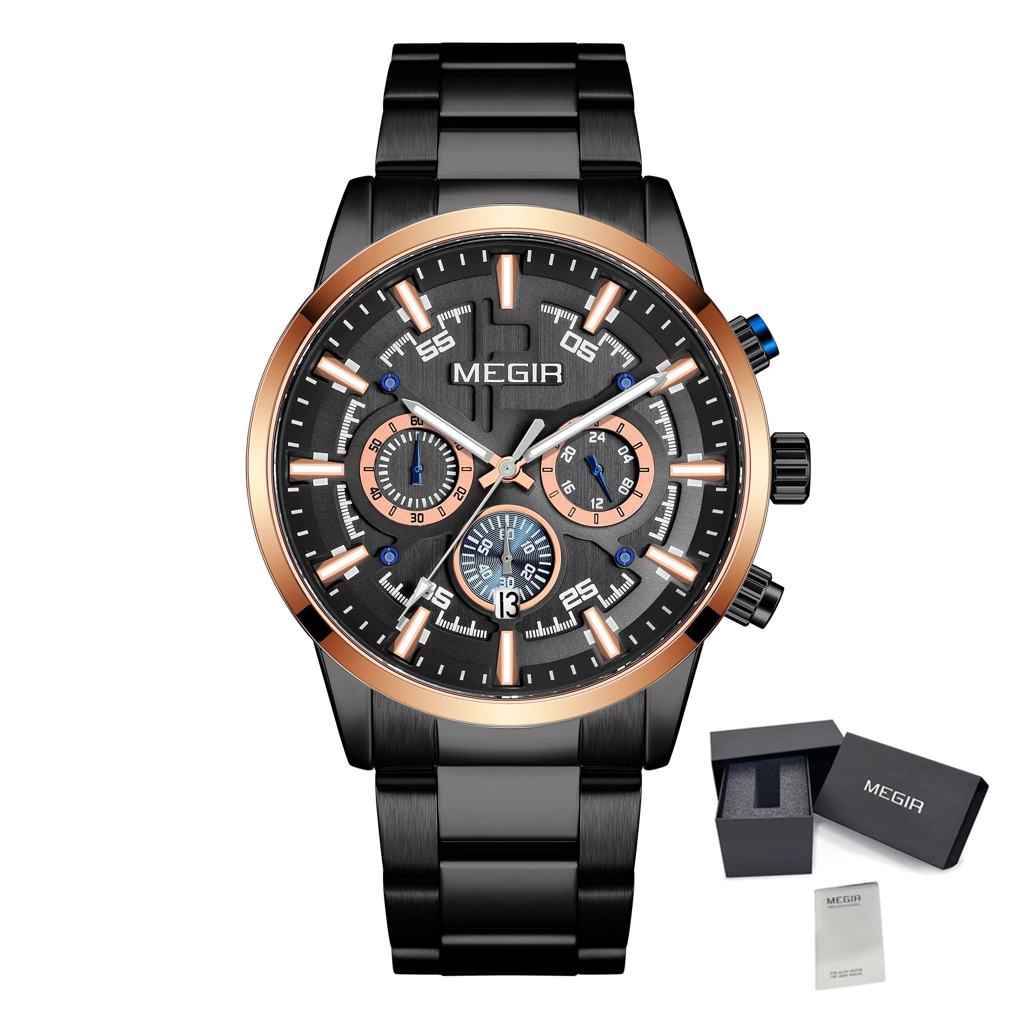 Vantage Chronograph Men's Quartz Watch | Noventra Chroniq