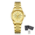Golden Bloom Automatic Watch for Women | Noventra Chroniq