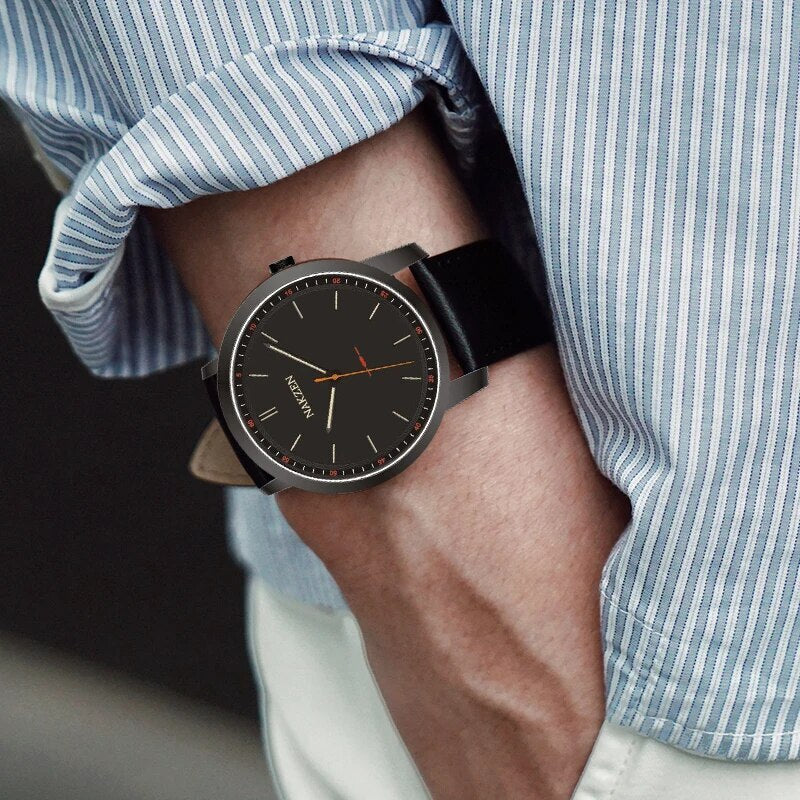 Meridian Slim Quartz Men's Watch | Noventra Chroniq