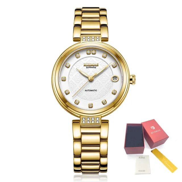 Aurore Diamond Automatic Women's Watch | Noventra Chroniq