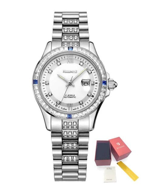 Éclat Baguette Automatic Women's Watch | Noventra Chroniq