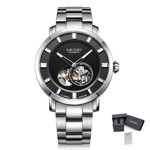 Lumière Open-Heart Automatic Men's Watch | Noventra Chroniq