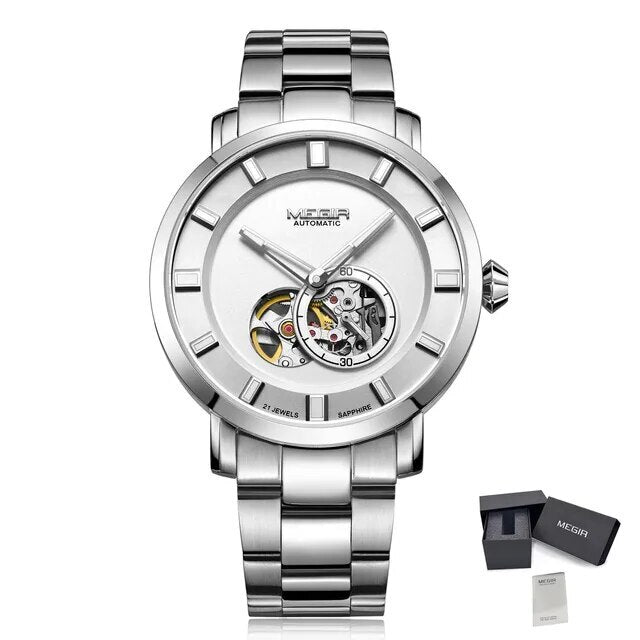 Lumière Open-Heart Automatic Men's Watch | Noventra Chroniq