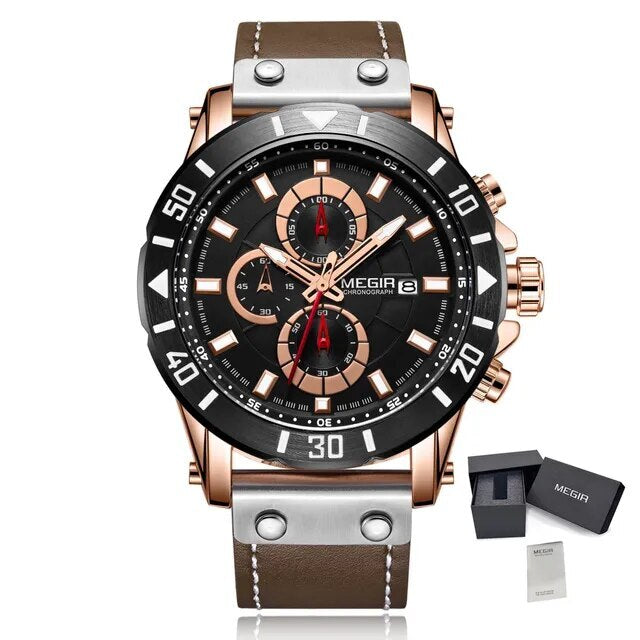 Tactical Chronograph Sport Men's Watch | Noventra Chroniq