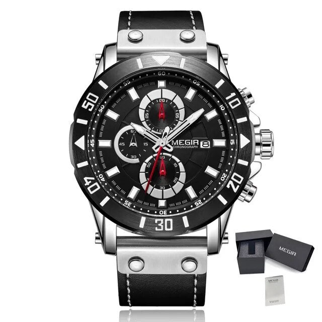 Tactical Chronograph Sport Men's Watch | Noventra Chroniq