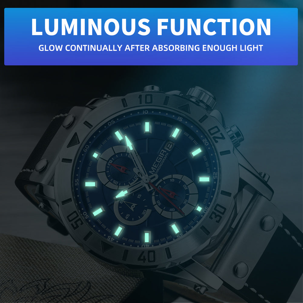 Tactical Chronograph Sport Men's Watch | Noventra Chroniq