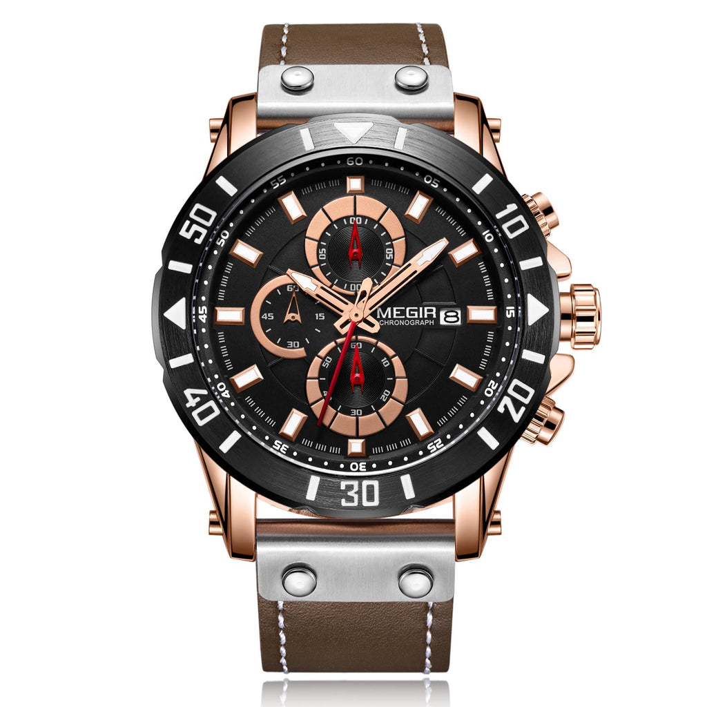 Tactical Chronograph Sport Men's Watch | Noventra Chroniq