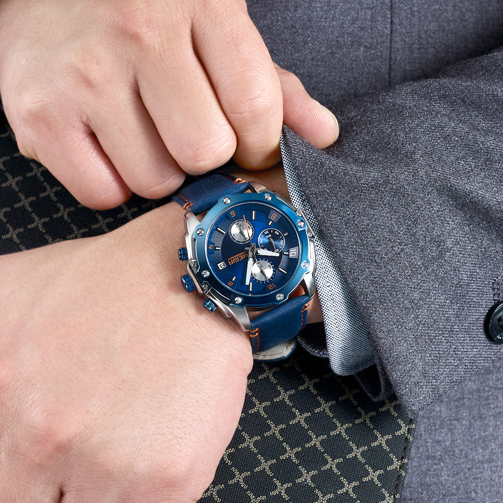 Apex Hex Chronograph Men's Sport Watch | Noventra Chroniq