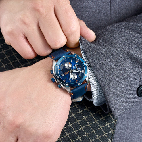 Apex Hex Chronograph Men's Sport Watch | Noventra Chroniq