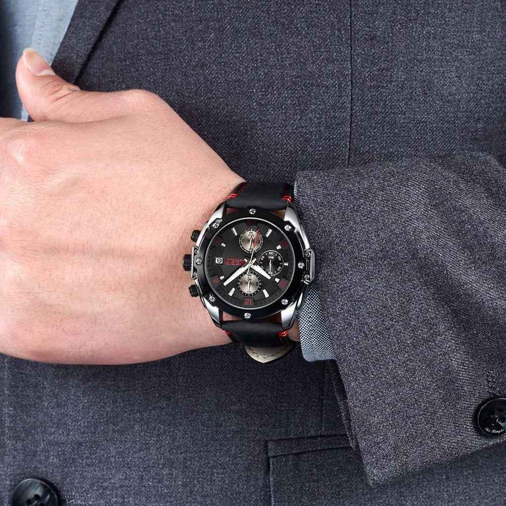 Apex Hex Chronograph Men's Sport Watch | Noventra Chroniq