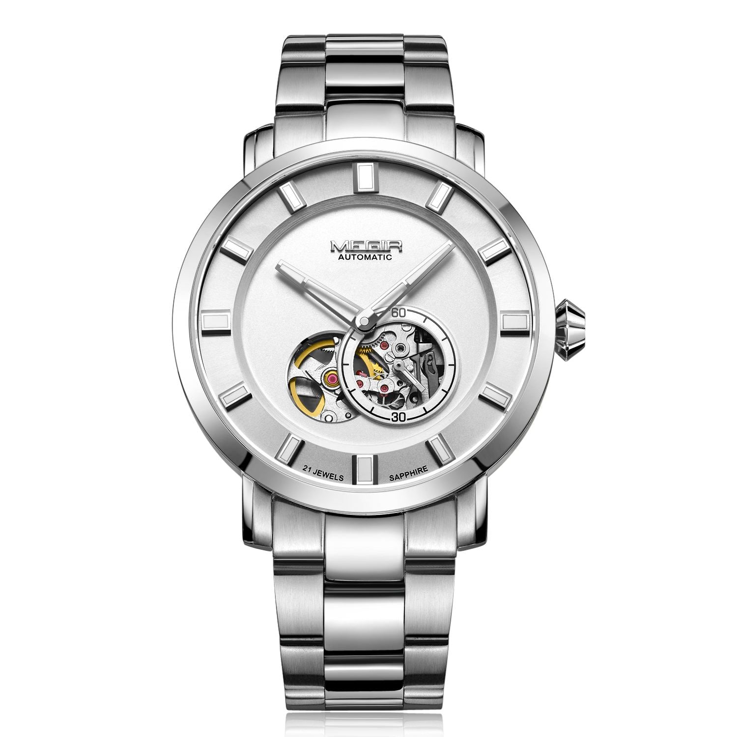 Lumière Open-Heart Automatic Men's Watch | Noventra Chroniq