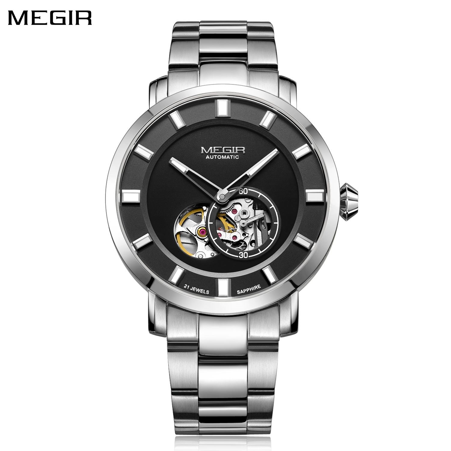 Lumière Open-Heart Automatic Men's Watch | Noventra Chroniq