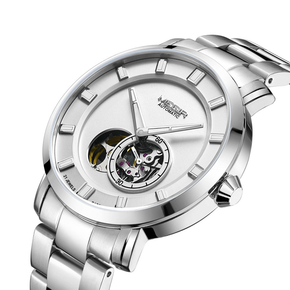 Lumière Open-Heart Automatic Men's Watch | Noventra Chroniq