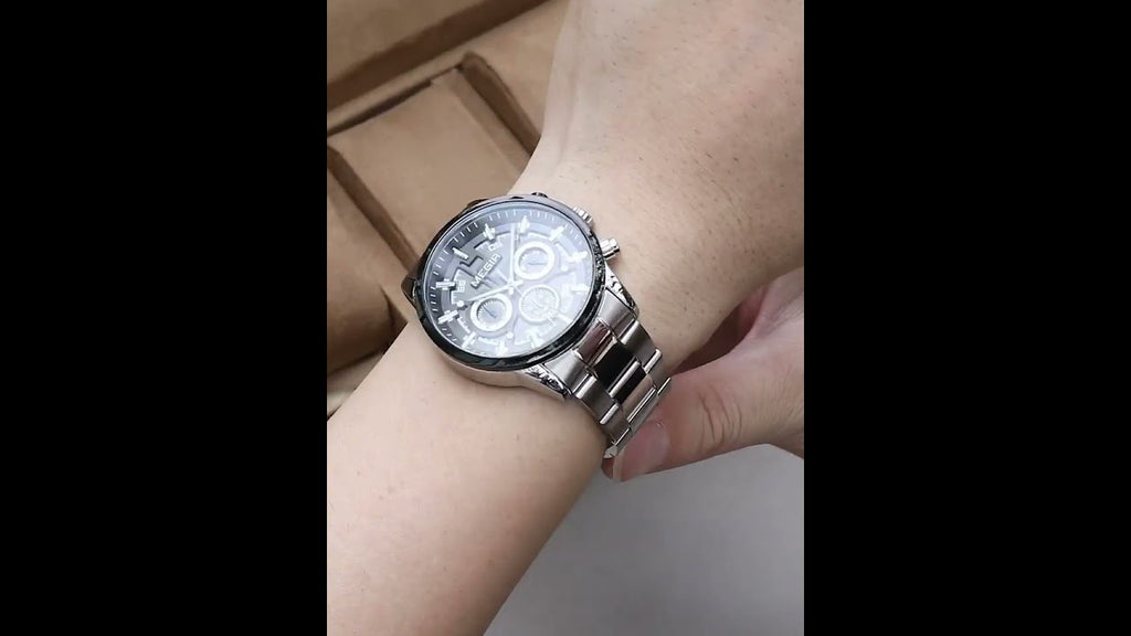 Vantage Chronograph Men's Quartz Watch | Noventra Chroniq