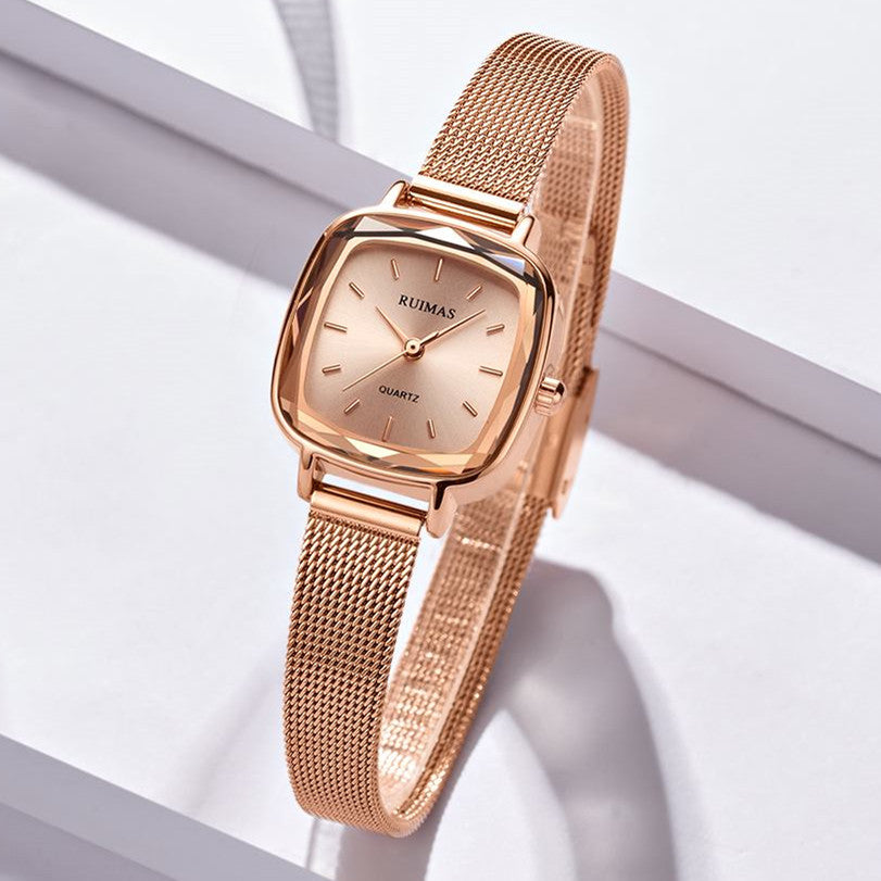 Women's Mesh Bracelet Quartz Watch | Noventra Chroniq