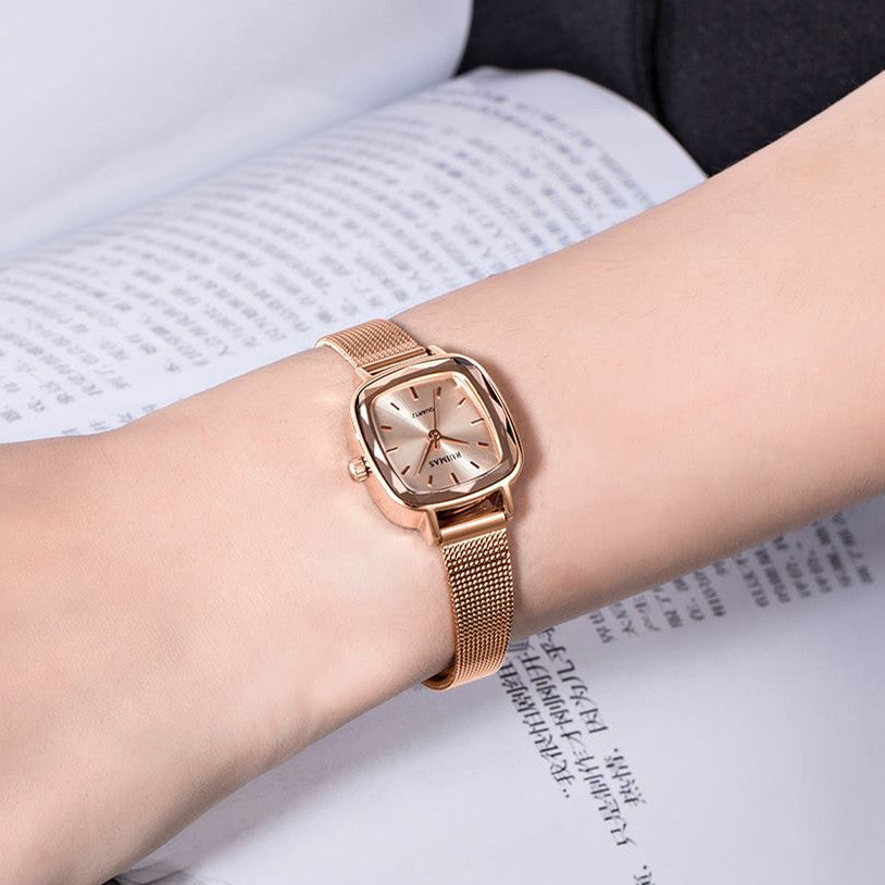 Women's Mesh Bracelet Quartz Watch | Noventra Chroniq