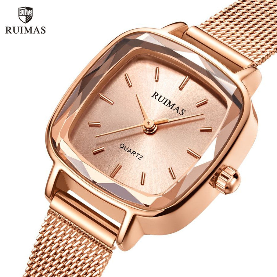Women's Mesh Bracelet Quartz Watch | Noventra Chroniq