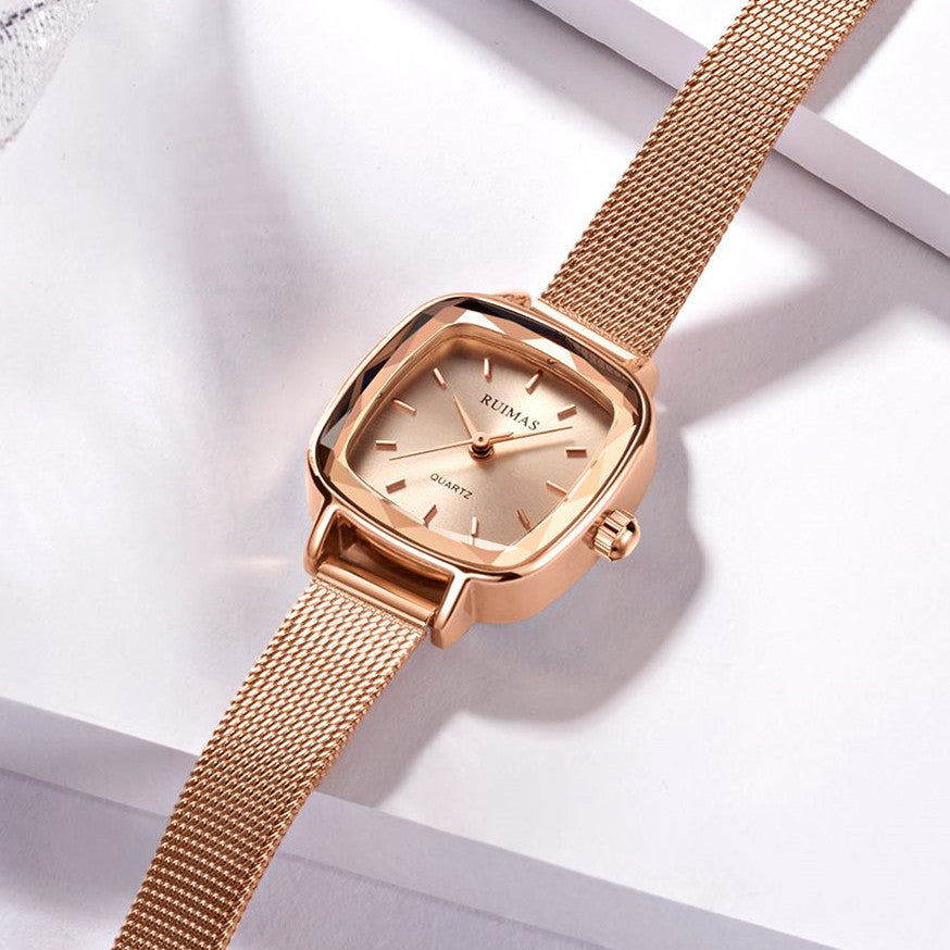 Women's Mesh Bracelet Quartz Watch | Noventra Chroniq