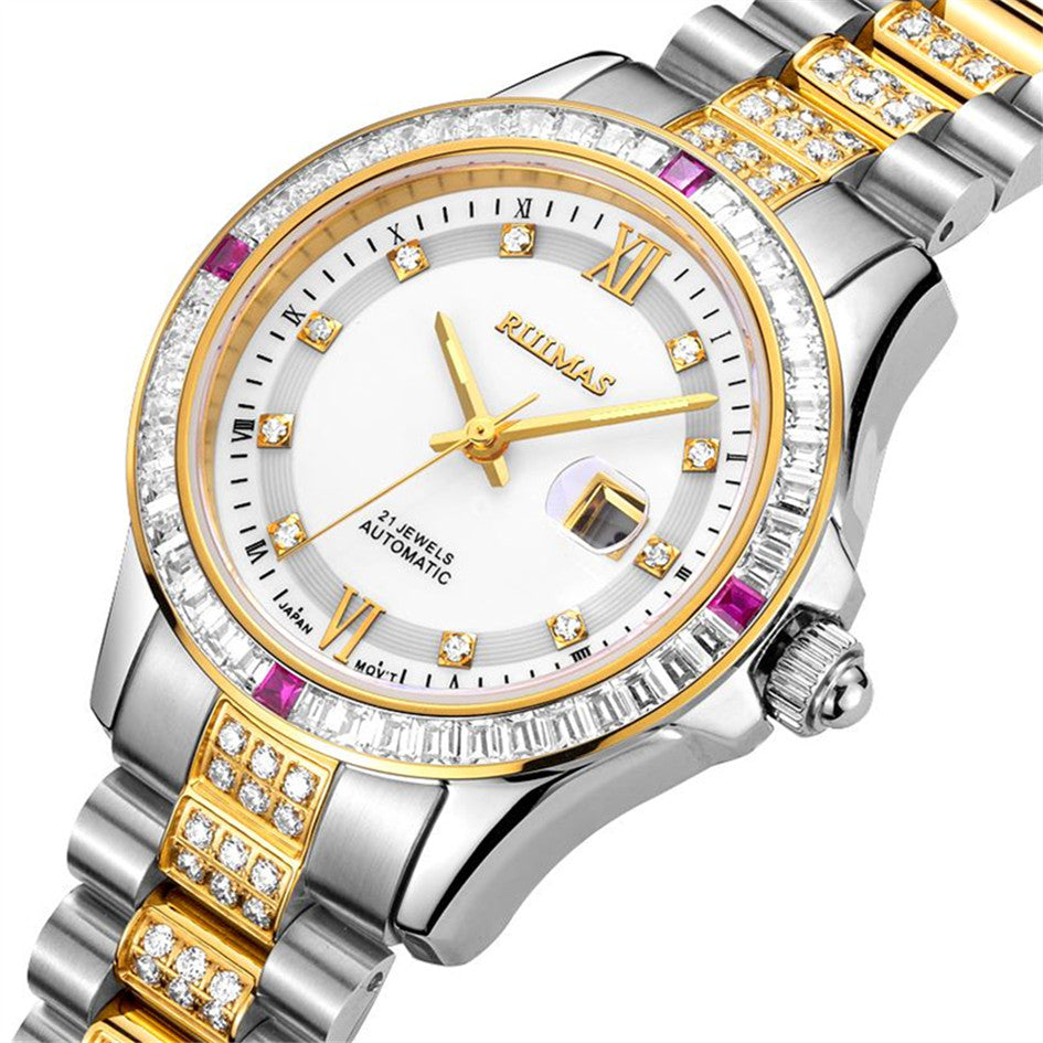 Éclat Baguette Automatic Women's Watch | Noventra Chroniq