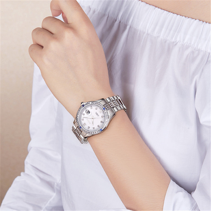 Éclat Baguette Automatic Women's Watch | Noventra Chroniq
