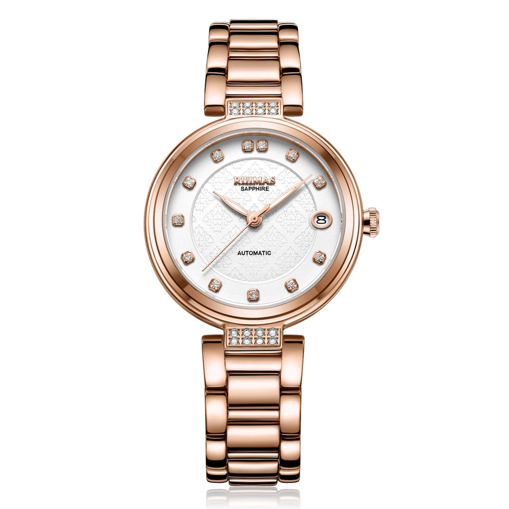 Aurore Diamond Automatic Women's Watch | Noventra Chroniq
