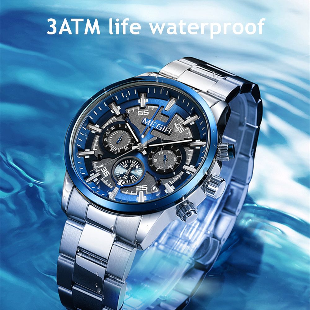Vantage Chronograph Men's Quartz Watch | Noventra Chroniq