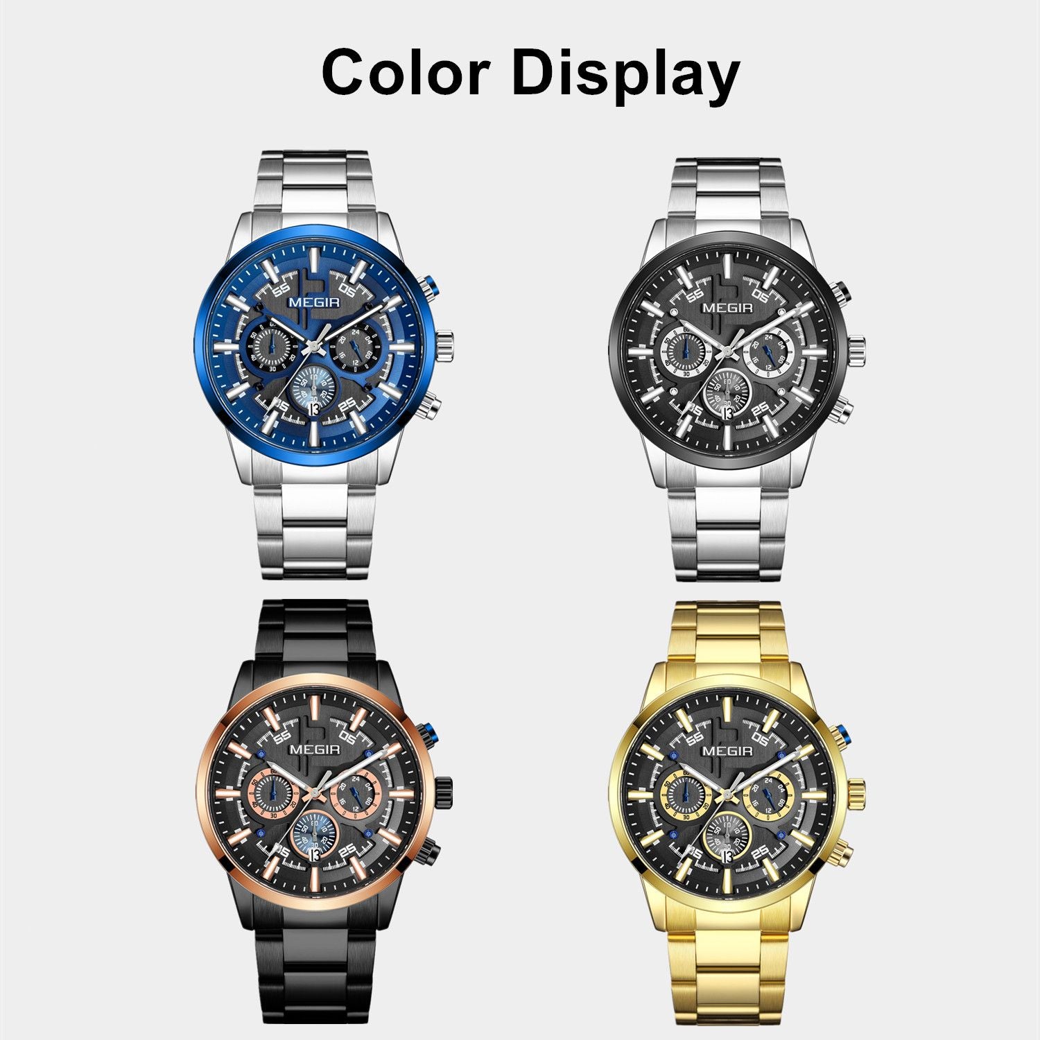 Vantage Chronograph Men's Quartz Watch | Noventra Chroniq