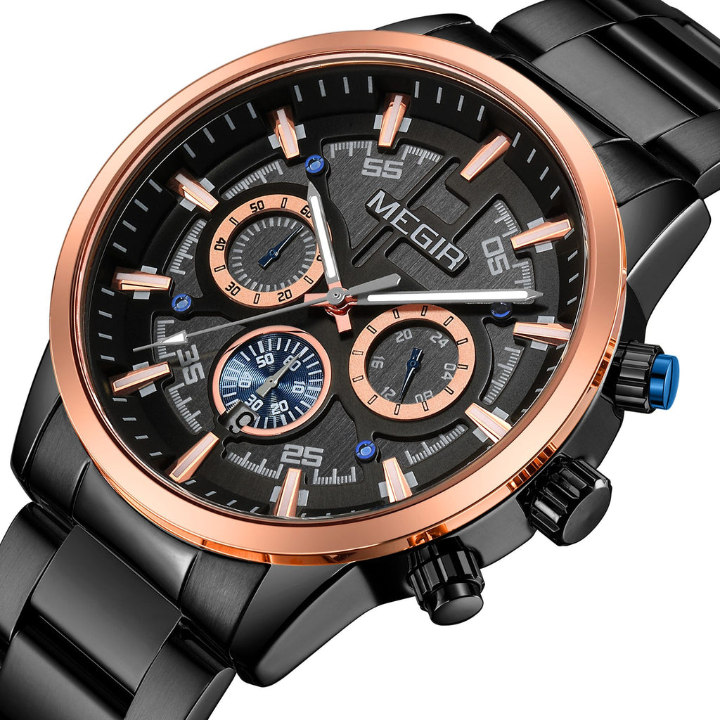 Vantage Chronograph Men's Quartz Watch | Noventra Chroniq